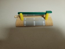 Wooden Railway Train Crossing Gate works with Thomas  Brio