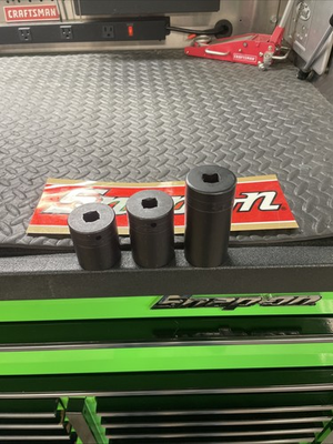 #ad #ad Snap on Tools USA NEW 1 2quot; Drive 1 3 16quot; SAE 6 Point Master Impact Socket Set $140.00