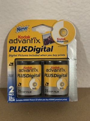 Kodak Advantix Plus Digital Film (2 Pack) x 25 Exposures 50 Total EXP 1/2006 New