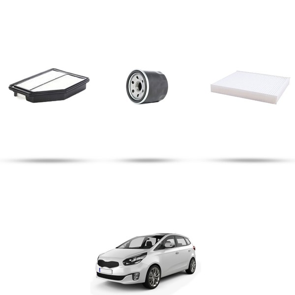 Hoffcar Set Service - 3 Filter FüR Kia Carens IV 2.0 Mpi 112Kw Von 2014-image