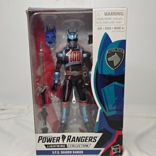 Power Rangers Lightning Collection S.P.D. Shadow Ranger Figure Hasbro 6    Boxed