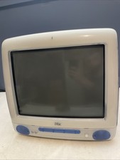 Vintage Apple iMac G3 Blue M5521 All In One Computer PC CD Issues 