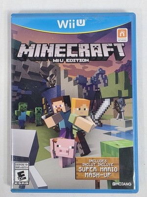 Minecraft - Wii U Edition - Nintendo Wii U Complete With Manual