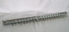 Mid Century Retro Closet Caddy Tie Rack Metal