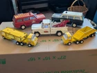 Vintage Tonka - Wrecker, Fire Chief & Patrol - Plus Hauler and Bott Dump w/ Cabs