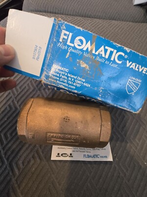 Flomatic 80E Enviro Check Valve 3'' Unleaded Bronze 4036E
