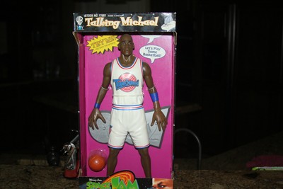 talking michael jordan space jam doll