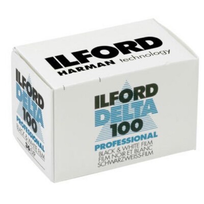 ILFORD DELTA 100 ISO   1 Film  135/36 Kleinbildfilm  MHD  02/2027