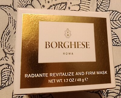 Borghese Roma Radiante Revitalize And Firm Mask 1.7 Oz 48 Gr Brand New In Box