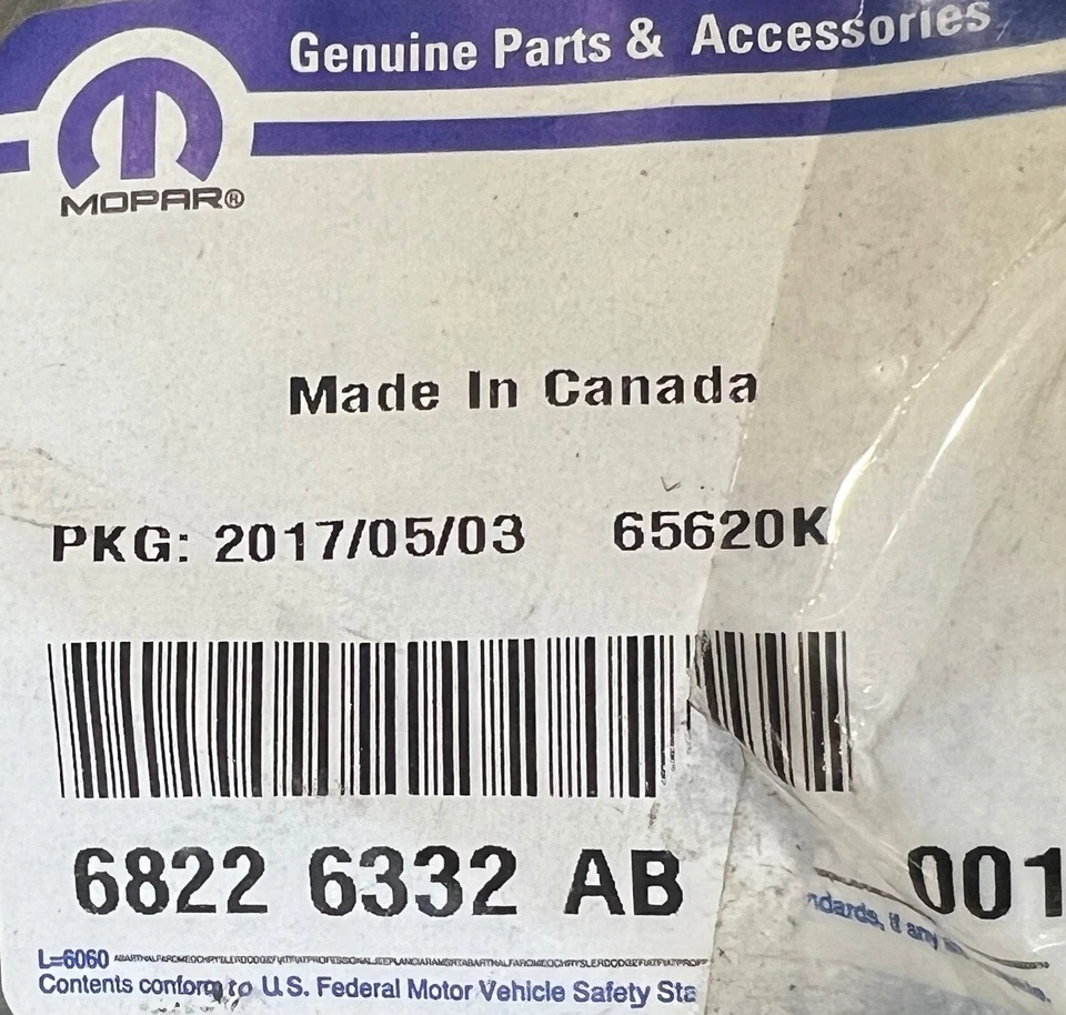 68226332AB OEM Rear Bumper Step Pad for 2013-2020 Gr Caravan Town & Country & CV Foto 4 de 4