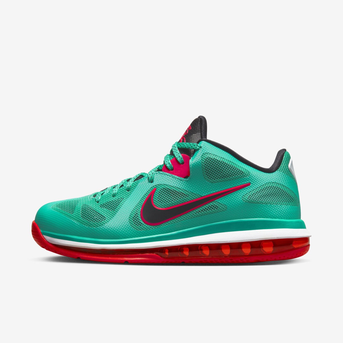 Nike Lebron IX 9 Low [DQ6400-300] Men Basketball Shoes New Green