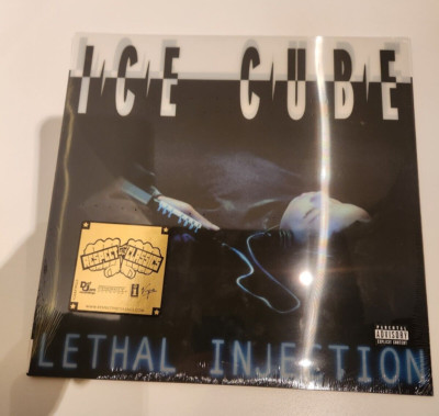 ICE CUBE - LETHAL INJECTION 3D Lenticular Cover Vinyl 2015 US New
