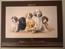 1987 SEWE Southeastern Wildlife MINI Print By Jim Killen “School Daze”