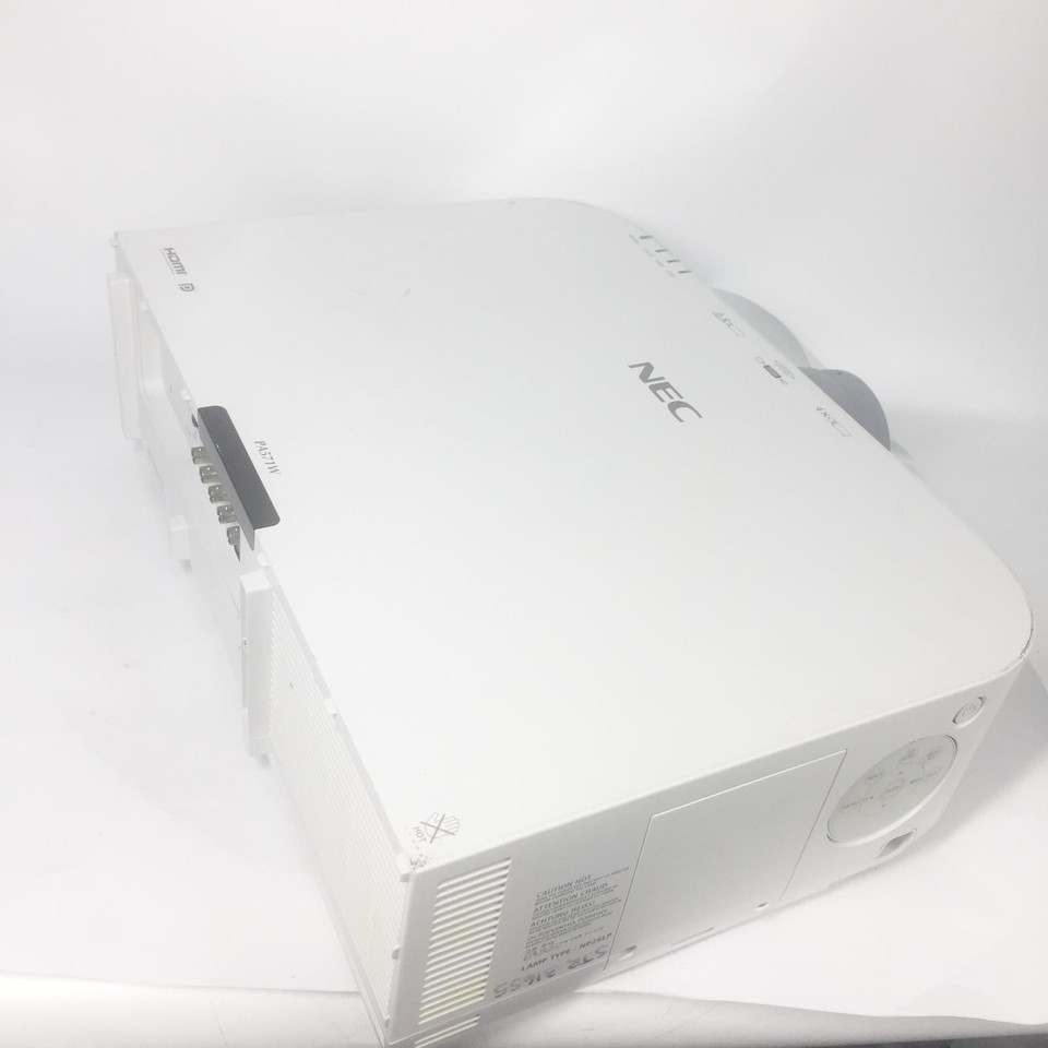 NEC NPPA571W 5700 Lumens LCD Projector 1508 Lamp Hours eBay