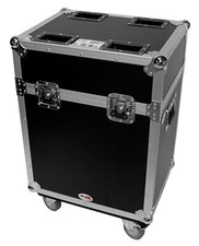 Flight Case w/Wheels For 2 Chauvet Intimidator Beam LED 350 Moving Head Lights