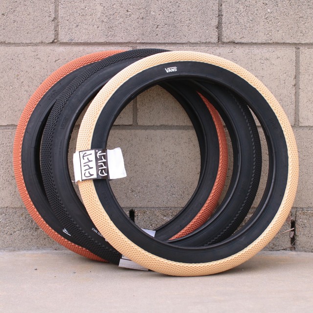 CULT BMX VANS BICYCLE TIRE 20 X 2.40" PRIMO SUNDAY FIT ODYSSEY SHADOW