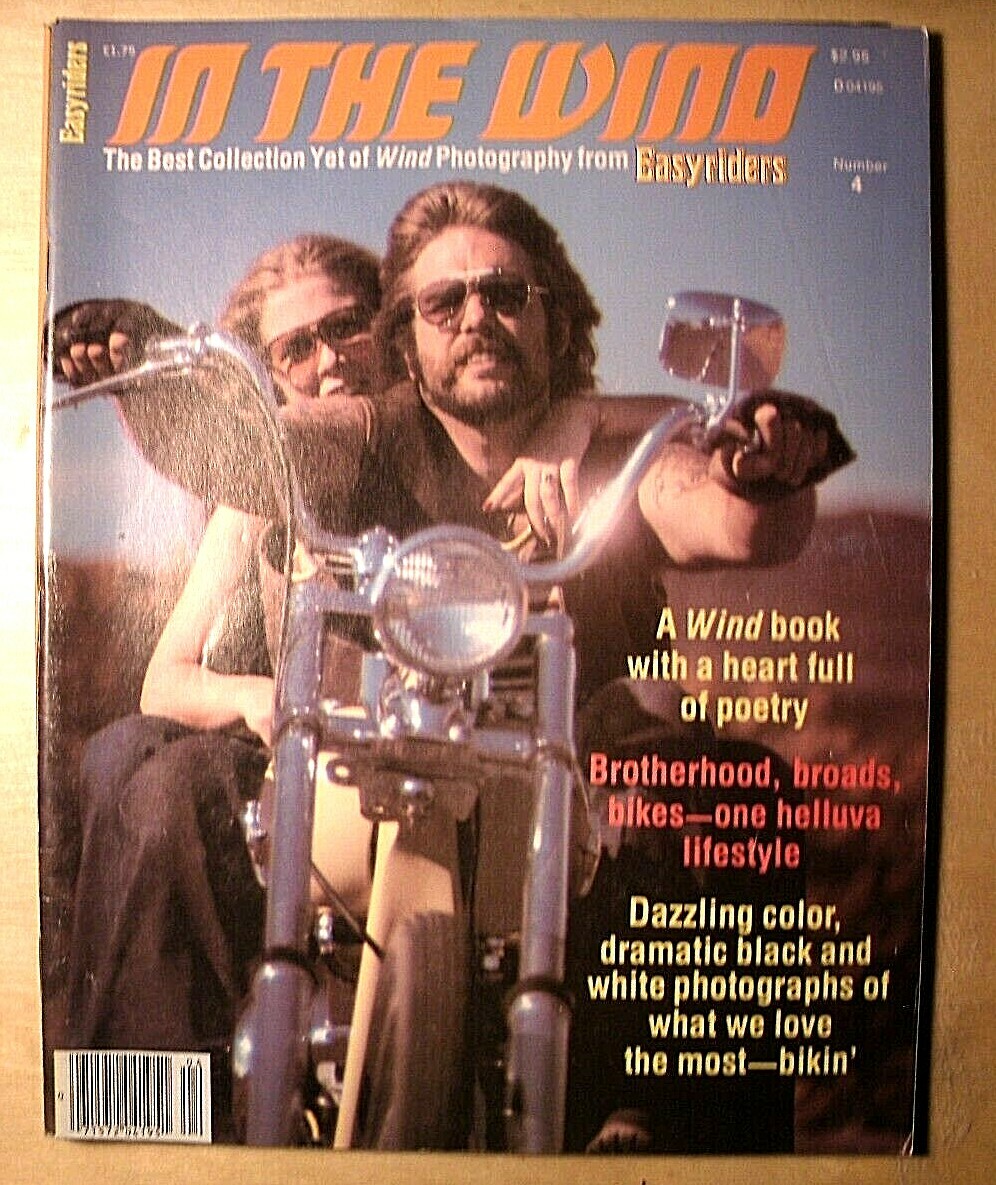 IN THE WIND イージーライダース 雑誌 ハーレー アメリカ バイカー In The Wind 22 Easyriders Winter 1985 Magazine Vintage