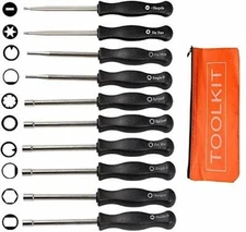 10 Pcs Carburetor Adjustment Tool Screwdriver Kit Chainsaw Weed Eater Trimmer US