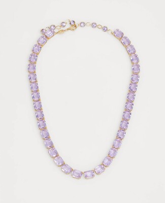 New SWAROVSKI Brand 5705754 Octagon Purple Crystal Millenia Tennis