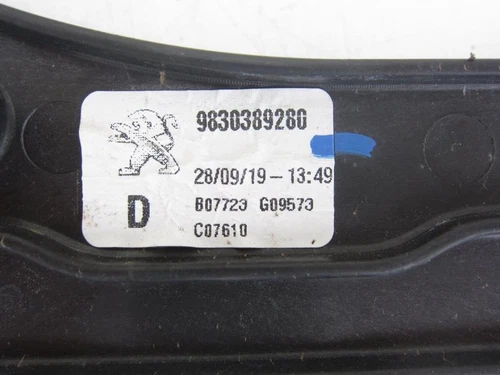 9830389280 Fensterheber Vorne Rechts. für CITROEN C5 AIRCROSS Feel 2018 1352994 - Bild 4 von 10