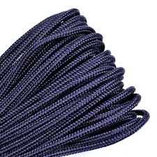 Black 325 Cord 3 Strand Paracord - 100 Feet