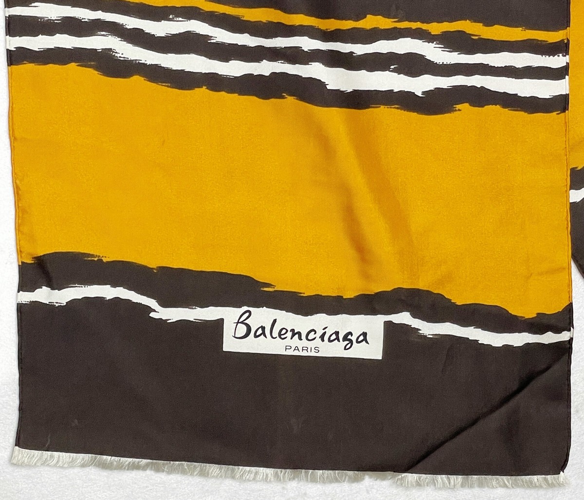 Balenciaga Silk Scarf Rectangular 60