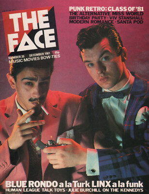 Blue Rondo a la Turk - The Face - Issue 20 - December 1981 [UK] - Magazine