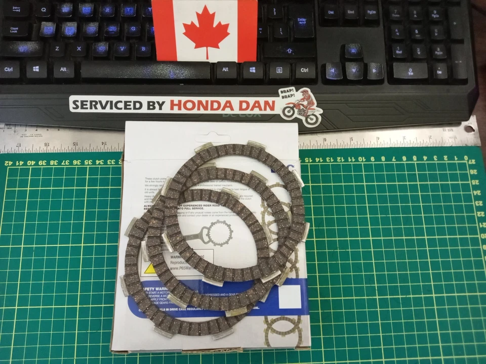 Honda XR80R CRF80F EBC Clutch Plate Kit CK1150 Kit Fits 1988-2013 80cc — 第 3/3 张图片