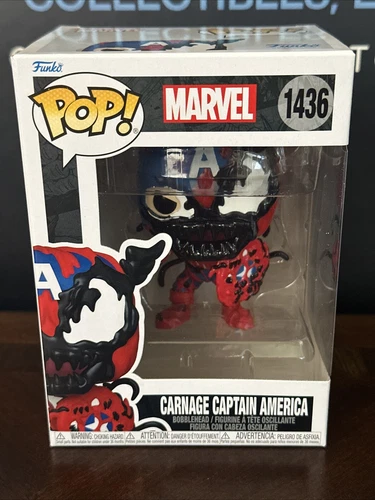 Funko Pop! Vinyl: Marvel - Carnage Captain America #1436