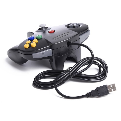 USB N64 SNES Xbox 360 Controller GamePad Joypad for Windows 7 8 10 11 PC Mac - Picture 51 of 174