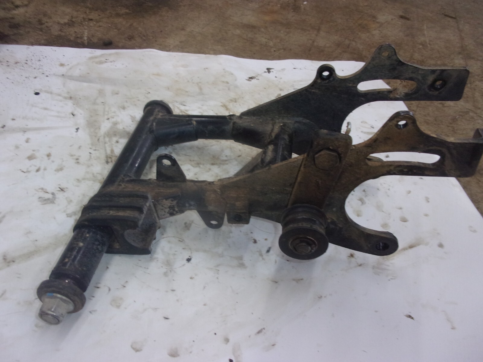 2012 YAMAHA RAPTOR 90 SWINGARM SUB FRAME SWING ARM eBay