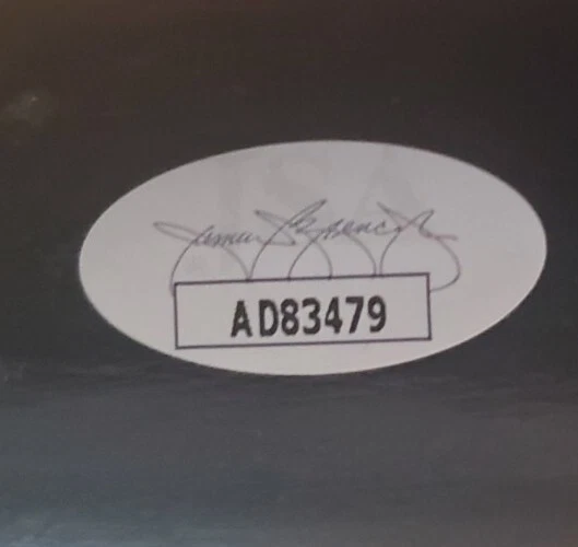 Auténtico Autografiado Expos Rangers Larry Parrish Juego Modelo Bate Oficial JSA Foto 4 de 4