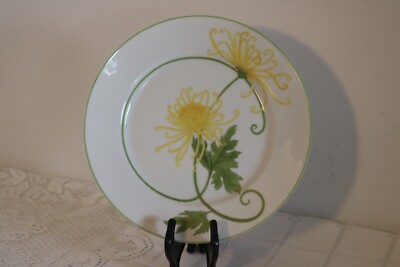 DENBY LANGLEY TABLETOP DREAMING PORTUGAL YELLOW FLOWERS 8'' Salad Plate