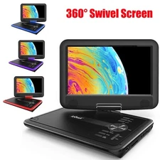 ieGeek 11.5" Portable DVD Player with Swivel Screen,Region Free, Rechargeable