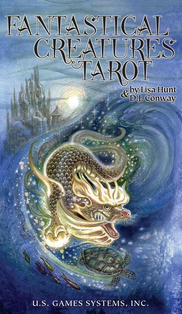 Fantastical Creatures Tarot Deck by D.J. Conway and Lisa Hunt 2009 Edition