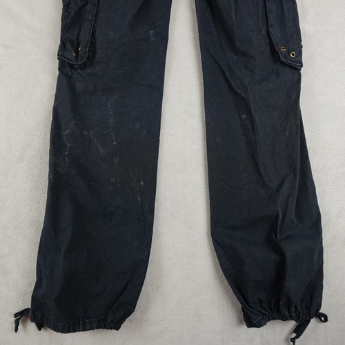 Tommy Jeans tuta donna XS nera tasca cargo zip davanti manica corta retrò - Foto 21 di 24