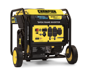 Champion 100520 Electric Start Digital Hybrid Inverter Generator 7000