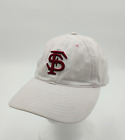 Florida State University Fsu Cap Hat White Light Pink Adjustable One Size Legacy
