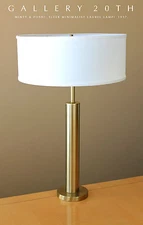 SIMPLY GORGEOUS! LAUREL MCM TABLE LAMP! 50'S 60'S VTG ATOMIC BRASS MID CENTURY