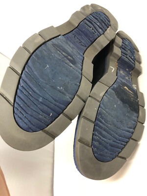 Clarks Varick Hill Black Blue Leather 26112236 Men\'s Size 11 Clarks Varick Hill Black Blue Leather 26112236 Men main image 4