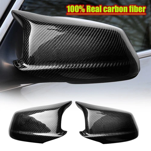 For BMW 5 Series F10 F11 F18 M5 2010-2013 Real Carbon Fiber Side Mirror Cover