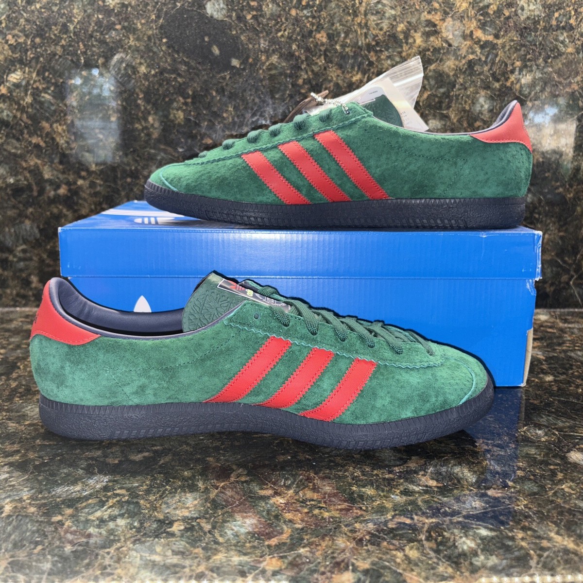 adidas gazelle silver green womens AD BlackBurn (Premium ++) – Bazaari main image 1