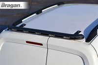 HeckdachträGer Mit LED FüR Fiat Scudo 1995 - 2007 Edelstahl ZubehöR - Schwarz