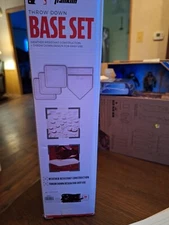 Franklin Sports Thrown Down Baseball/ Softball Bases, White.