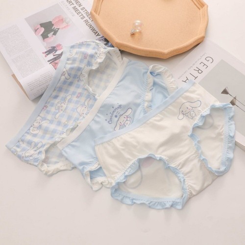 3pcs/set Japanese Kuromi Cinnamoroll panties briefs Underpants Underwear NEW - Picture 6 of 10