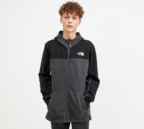 The North Face Boy Slacker Sweaters Full Zipper Junior Hoodie Jackets 4302 - Picture 2 of 15