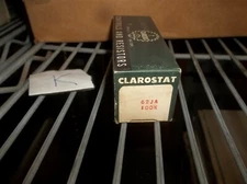 New Clarostat 62JA 100K Multi-Turn Potentiometer 1/4" Shaft 140-8223 Honeywell