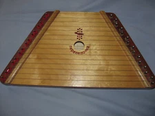 Vintage Belarus Nepeneno4ka String Wooden Lap Harp Musical Instrument