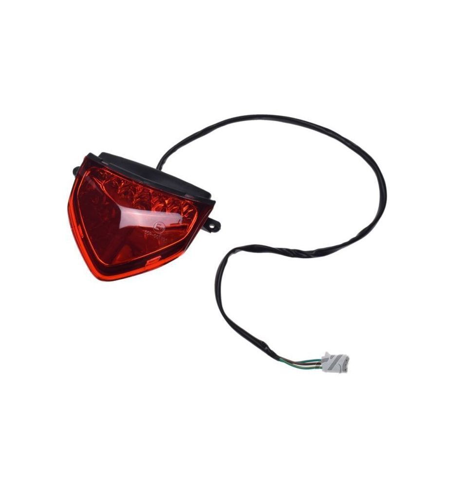 Feu arriere pour Junak 902 LED finition noire haut de gamme