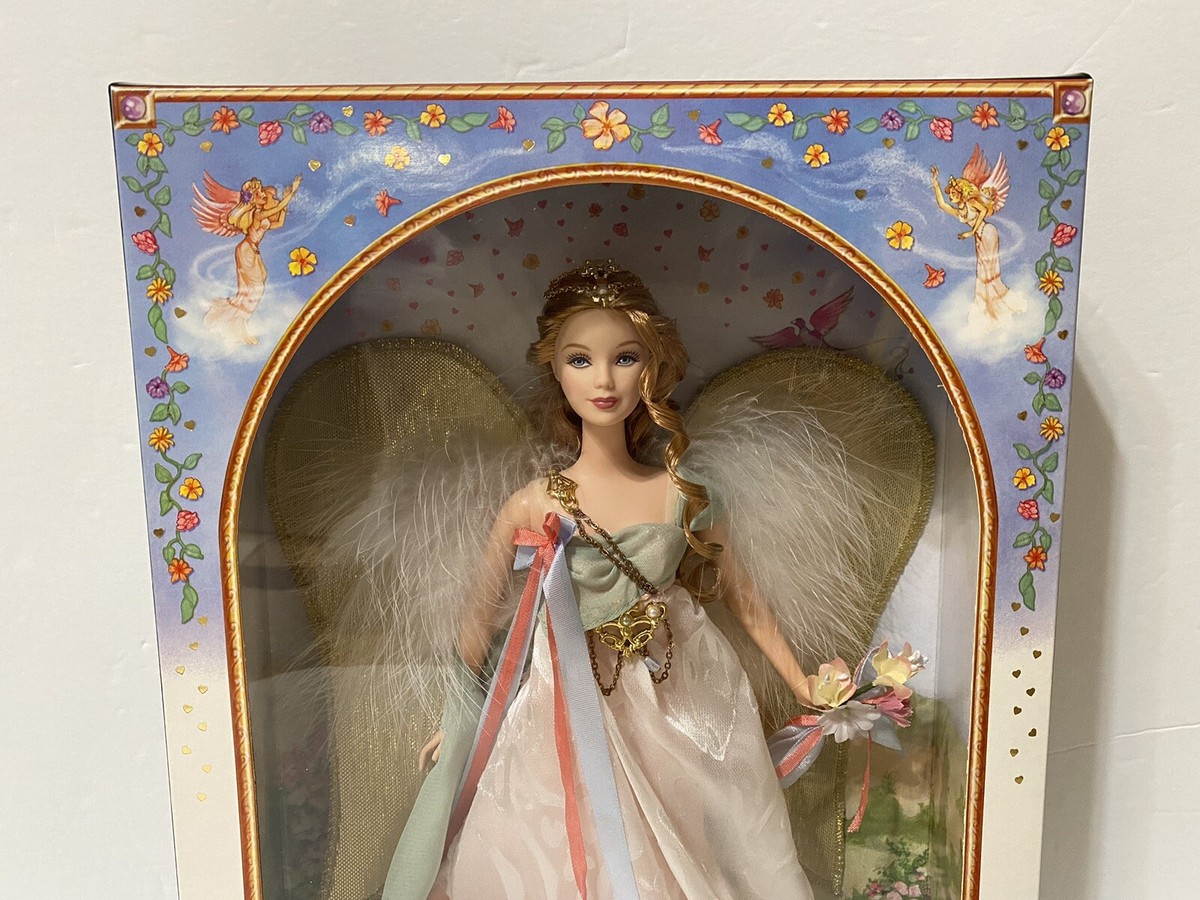 Mattel Barbie Golden Angelバービーゴールデンエンジェル Amazon.com: Barbie Collector Golden Angel Doll : Toys & Games